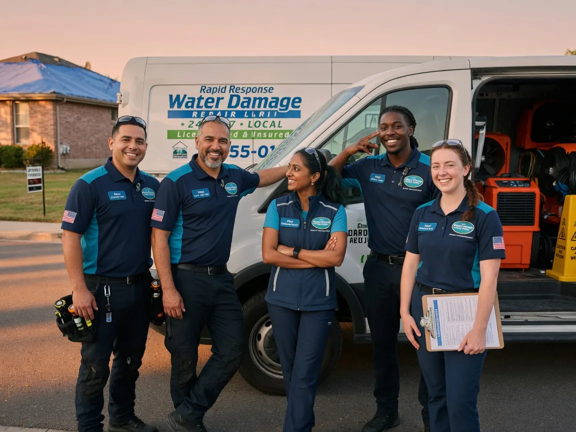 Water Damage Restoration company in New London, TX